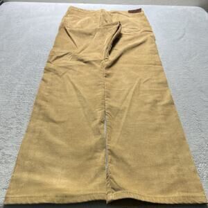 Y2k 2000s Corduroy Relaxed Baggy Pants Mens 32x32 Wide Leg Hamilton Straight Fit